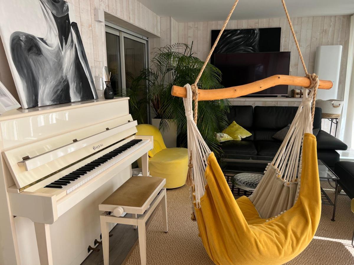 Une Pause…Au Soleil Classe 4 Etoiles 108 M2 A 3Min A Pieds De La Plage 라그랑모트 외부 사진
